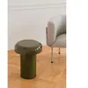 noo.ma Table d'appoint en acier, vert