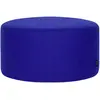 noo.ma Tabouret rond en laine, petit, myrtille