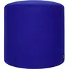 noo.ma Tabouret rond en laine, grand, myrtille