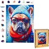 Puzzle en Bois - Gustav Bouledogue Grincheux 316 Pièces Milliwood