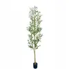 PLANTE ARTIFICIELLE OLIVIER XXL EN POT RÉALISTE 180cm DÉCORATION