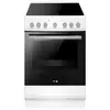 Fagor - cuisinière vitrocéramique 50cm 4 feux blanc  facv203b - FACV203B