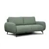 Courtois Laville Canapé droit 3 places tissu vert menthe