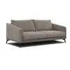 Courtois Laville Canapé droit XXL 3 places tissu beige