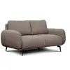 Canapé droit 2 places beige