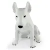 Bull Terrier, Bull Terrier III - une statuette de chien grandeur natur...