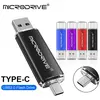 PASHASHOP Clé USB 128 Go Type C - Microdrive - USB 2.0 - 2 en 1 - Vitesse de lecture 20MB/s - Noir