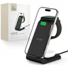 Tech-Protect Qi15W-A36 3In1 Wireless Charger For Apple Noir
