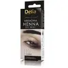 Delia Cosmetics Argan Oil teinture sourcils teinte 1.0 Black 15 ml