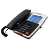 MaxCom KXT709 - Téléphone filaire avec ID d'appelant - noir
