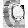Maxcom Montre Connectée FW44 2 IP68 avec Bracelet en Maille Milanaise Argent