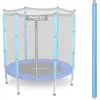 Neo-Sport Bovenpaal voor trampoline met buitennet - 1,5 meter - blauw ...