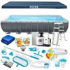Piscine De Jardin Tubulaire 732 X 366 X 132 Cm 21 Pouces 1 Intex 26364