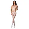 Passion bodystockings Combinaison résille BS084 - Blanc