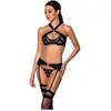 Passion Ensemble 3 Pièces Hima Leather Collection Noir