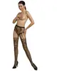 Passion ECO - S004 Bodystocking - Noir