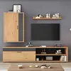NECHE Ensemble de meuble tv 3 pièces 140x35x39 cm,meuble tv moderne po...