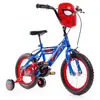 Huffy Vélo 14" Marvel Spiderman Luxury Unisexe-Baby, Bleu, 16 pollici