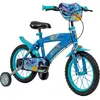 Carrefour giordano shop 290818 Vélo pour Enfants Unisexe-Baby, Bleu, 14 pollici