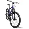 VTT Huffy Extent pour filles 24"" - Suspension avant - Shimano 18 vitesses - violet