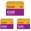 Pack de 3 Pellicules Couleur Kodak Gold GB Film 200 135mm   36 Poses