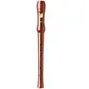 Hohner Musica Line 9555 flûte à bec soprano en poirier foncé