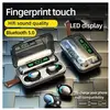 Ecouteurs TWS F9 Bluetooth 5.0,Sans Fil,Empreintes digitales-In-Ear,Sp...