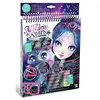 Tomy Nebulous Stars Zentangle Black Pages Creative Sketchbook - Eclipsia, Multi, NS11121