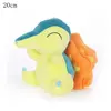 Peluche Cyndaquil Pokémon 20cm-Jaune