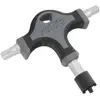 Clé à trois bras Super B Premium TB-TH20 pour boulons Torx T40 et 6 mm