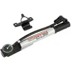 Mini Pompe BETO 2 en 1 avec Manomètre, Aluminium Argent/Noir, 125 PSI