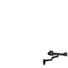 Ergotron 200 Series Combo Arm 61 cm (24") Noir Mur 45-230-200