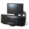 Ergotron WorkFit -A, Single LD @ Worksurface+ 61 cm (24") Noir Bureau
