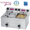 Sofraca Friteuse électrique de table 2 x 10 Litres