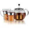 Théière à piston - BODUM - ASSAM SET - 1.0 l avec couvercle, filtre in...