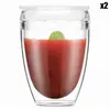 Bodum - 2 Gobelets double paroi Pavina To Go transparents - 0.3 L T.U