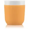 Set BODUM DOURO 2 tasses porcelaine avec manchon