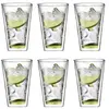 Bodum - 6 Verres double paroi Canteen transparents - 0.40 L T.U