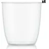 Bodum - 4 Gobelets Kvadrant transparents  - 0.2L T.U