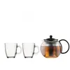 Théière à piston BODUM set Assam theiere piston 1.0L TU