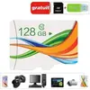 GAAK V03 Carte Mémoire Micro SD 128go Class 10 Adaptateur sd + lecteur...