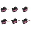 6PCS MG90S Micro Metal Gear 9g Servo pour RC Avion Hélicoptère Bateau ...