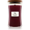 Woodwick Black Cherry bougie parfumée avec mèche en bois 609.5 g