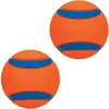 CHUCKIT! Balle ultra durable 2-PK S en caoutchouc Ø 5cm - Pour chien