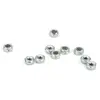 4-40 Steel Locking 1/2 Nuts (10)
