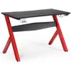Costway Bureau Gamer Pour E-Sport Avec Porte-Gobelet,Tapis De Souris,S...
