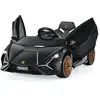 COSTWAY Lamborghini SIAN Voiture Électrique 12V/4,5 Ah pour Enfants 3-...