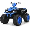 COSTWAY Quad Électrique Pour Enfants 3-7 Ans - Costway - Bleu - 4 Roues - Batterie 12v/7ah