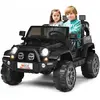 COSTWAY JEEP Voiture 4x4 Électrique 12V pour Enfants 3+ Ans, 2 Places,...