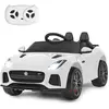 Voiture Électrique 12V/4,5 pour Enfants 3-8 Ans - COSTWAY - Blanc - Té...